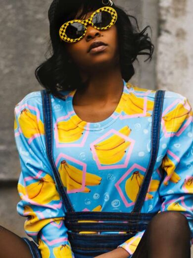 Benne long sleeve shirt black