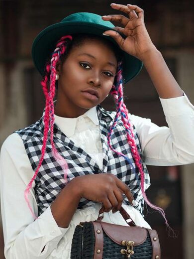 Donna gold frame glasses